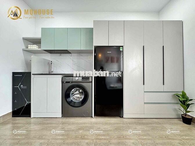 CĂN HỘ FULL NỘI THẤT MÁY GIẶT RIÊNG NẰM GẦN ETOWN CỘNG HOÀ