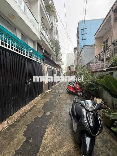 NHÀ 4 TẦNG HẺM XE HƠI – P6 GÒ VẤP – GIÁ 6TỶ3