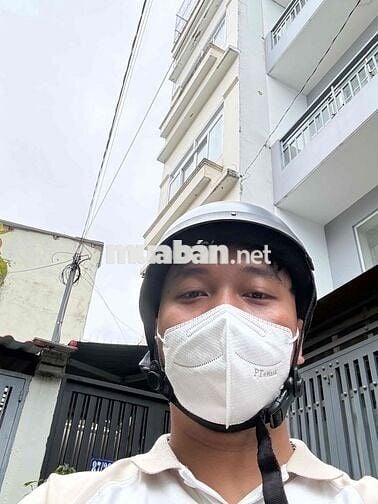 NHÀ 4 TẦNG HẺM XE HƠI – P6 GÒ VẤP – GIÁ 6TỶ3