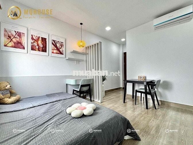 CĂN HỘ FULL NỘI THẤT MÁY GIẶT RIÊNG NẰM GẦN ETOWN CỘNG HOÀ