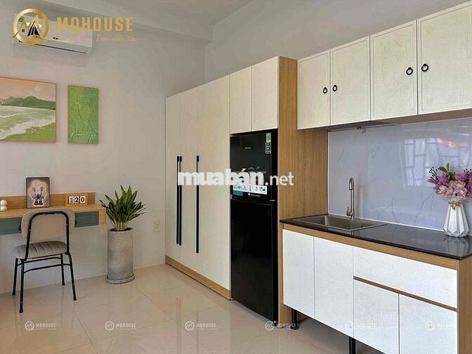 CĂN HỘ BAN CÔNG SIÊU THOÁNG FULL NỘI THẤT MÁY GIẶT RIÊNG NEW 100%