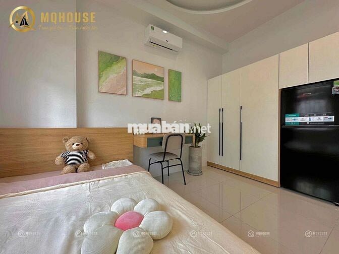 CĂN HỘ BAN CÔNG SIÊU THOÁNG FULL NỘI THẤT MÁY GIẶT RIÊNG NEW 100%