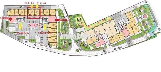 Bán 2 căn Shophouse vị trí VIP (thông nhau), Tổng diện thích 162,4m2,