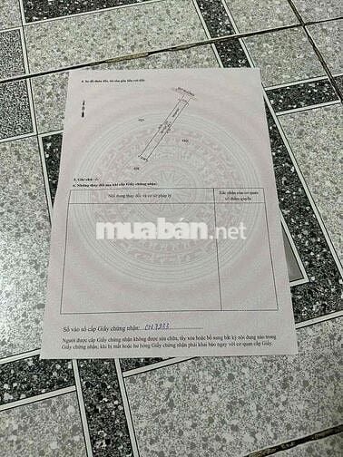 cần bán lô đất 164.5m fun thổ cư giá chỉ 2ty300 tại tân bình dĩ an tp