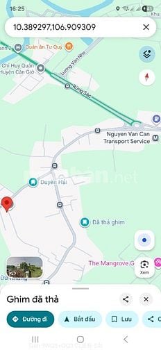 1,3ha có 1,700 thổ, đường 10m, cách MT Duyên Hải 30m, Long Hòa, CG