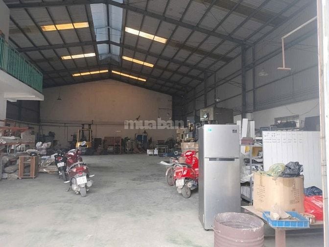 CHO THUÊ KHO,XƯỞNG 670M² GIÁ CHỈ 42TR/T, NGAY CẦU THAM LƯƠNG