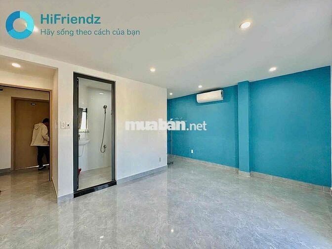 phòng Studio full nội thất rộng 30m2 nằm cuối Quang Trung