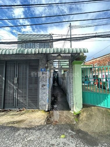 NHÀ QUỐC LỘ 50 BÌNH CHÁNH GẦN ÁO CƯỚI KIM HOÀNG khu hiện hữu ko qh 