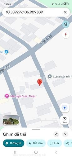 1,3ha có 1,700 thổ, đường 10m, cách MT Duyên Hải 30m, Long Hòa, CG