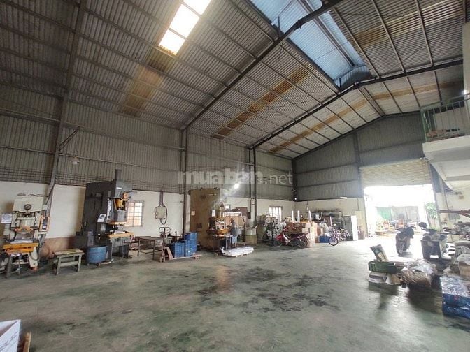 CHO THUÊ KHO,XƯỞNG 670M² GIÁ CHỈ 42TR/T, NGAY CẦU THAM LƯƠNG