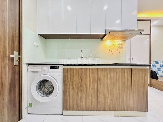 Phòng Gần Q1, Sân bay Full NT có Máy giặt riêng 40m2 Thích Quảng Đức