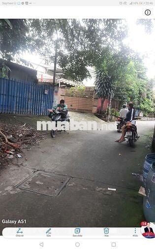 BÁN LÔ ĐẤT CÓ NHÀ CẤP 4 10X17 HẺN XE TẢI SÁT MẶT TIỀN CÂY DA TIỆN XÂY