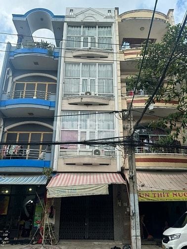 Bán nhà 5 tầng mặt tiền đường nguyễn hậu tân phú