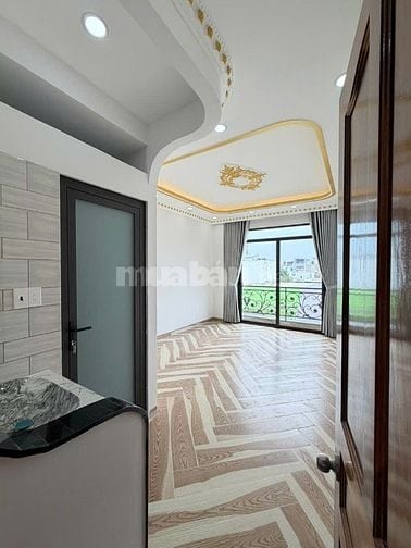 Nhà đẹp mới xây đường Bà Hom, Quận 6 (4x15m) Trệt 3 lầu, sân thượng