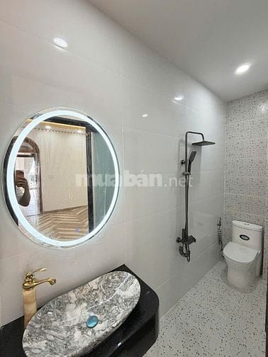 Nhà đẹp mới xây đường Bà Hom, Quận 6 (4x15m) Trệt 3 lầu, sân thượng