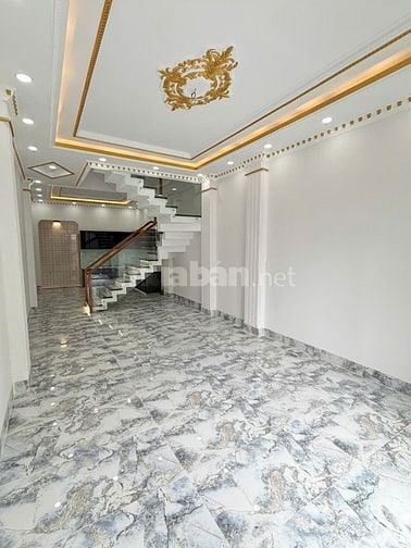 Nhà đẹp mới xây đường Bà Hom, Quận 6 (4x15m) Trệt 3 lầu, sân thượng