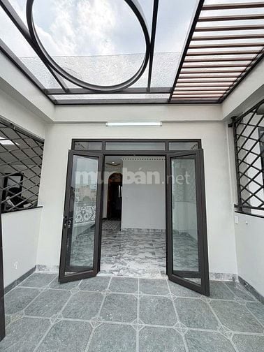 Nhà đẹp mới xây đường Bà Hom, Quận 6 (4x15m) Trệt 3 lầu, sân thượng