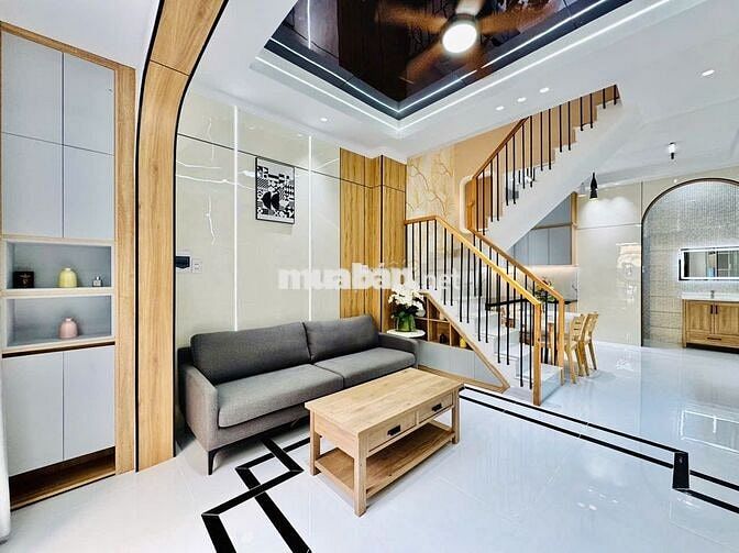 NHÀ PHỐ ĐẸP TRỤC ĐƯỜNG PHẠM VĂN CHIÊU, P9, GV, HCM 36M2 (4X9) 4.6 TỶ