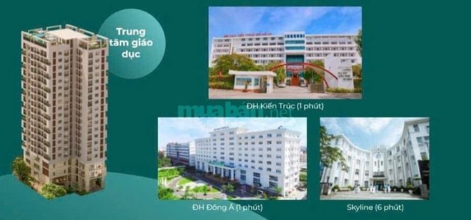 Căn hộ 2PN Vista Đà Nẵng trung tâm ĐN view sông Hàn, sổ hồng vĩnh viễn