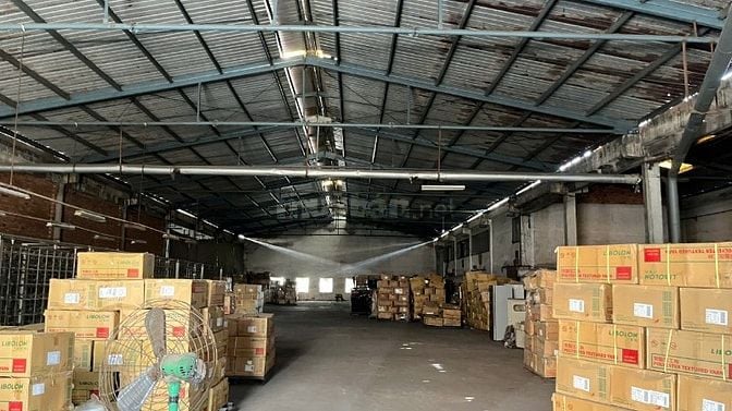 Cho thuê kho xưởng 4000m2 Đường Trường Chinh - Phan văn hớn 