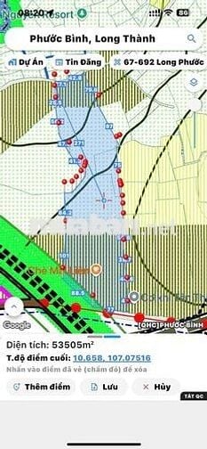 BÁN LÔ ĐẤT PHƯỚC BÌNH ,ĐỒNG NAI ,DT 5,3/heta , có 300m2 đất ở