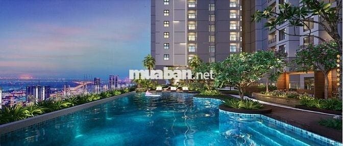 Cho thuê chính chủ căn hộ chung cư tại HT Pearl Dĩ An, 2 phòng ngủ 2wc