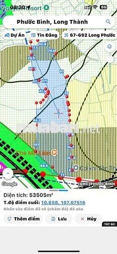 BÁN LÔ ĐẤT PHƯỚC BÌNH ,ĐỒNG NAI ,DT 5,3/heta , có 300m2 đất ở