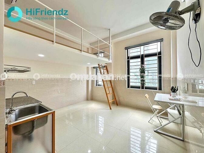 CHO THUÊ CHDV GÁC FULL NỘI THẤT CỬA SỔ TRỜI GẦN DH IUH, VLU và NTTU