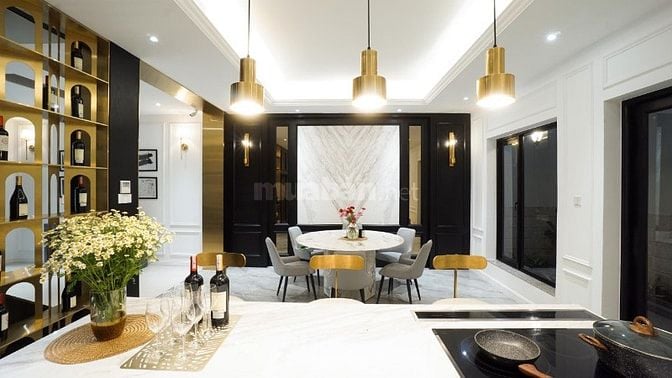 Kẹt tiền Bán gấp 55,5Tỷ Biệt thự 300m2 (12x25m) khu Compound Trần Não