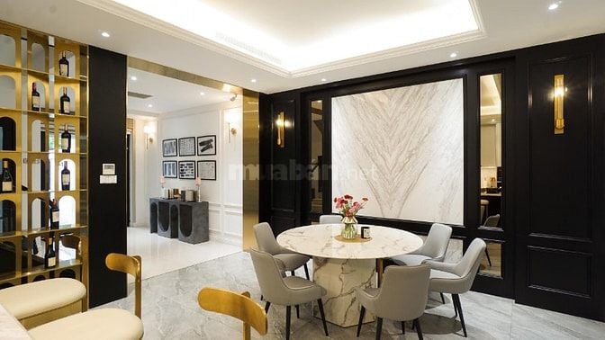 Kẹt tiền Bán gấp 55,5Tỷ Biệt thự 300m2 (12x25m) khu Compound Trần Não