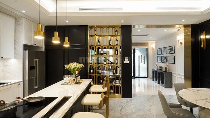 Kẹt tiền Bán gấp 55,5Tỷ Biệt thự 300m2 (12x25m) khu Compound Trần Não