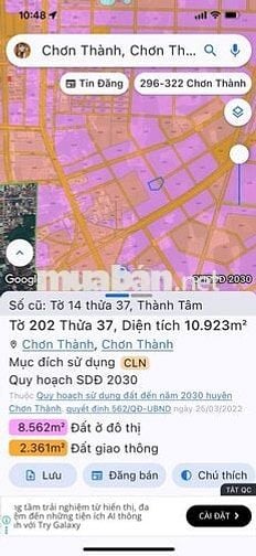 BÁN ĐẤT MẶT TIỀN NGAY QUỐC LỘ HCM