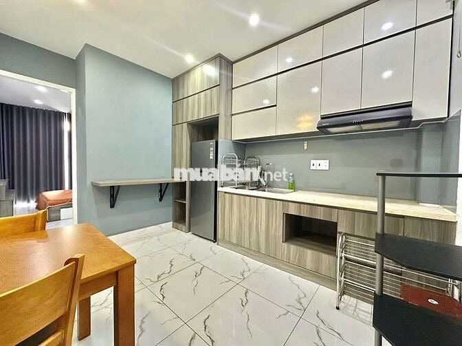 CĂN HỘ 1PN BAN CÔNG MÁY GIẶT RIÊNG GẦN CHỢ BÀ CHIỄU GIÁP Q1 Q3