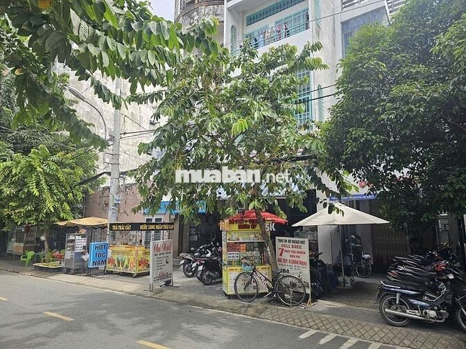 BÁN NHÀ 4 TẦNG, HAI MẶT TIỀN ĐƯỜNG XE TẢI, VỈA HÈ, THÔNG QL22, GIÁ 7.5