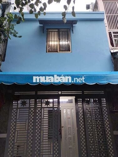 Nhà 2 mặt hẻm. 2 phòng ngủ, 2 vệ sinh