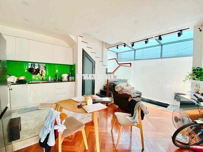 🏡 HẺM XE TẢI 7M – BÌNH THẠNH – 62M²(6x10) – 4 TẦNG Vuông A4 –  8.88tỷ