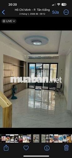 Nhà bán mặt tiền hẻm 54 đường số 37 Tân Kiểng