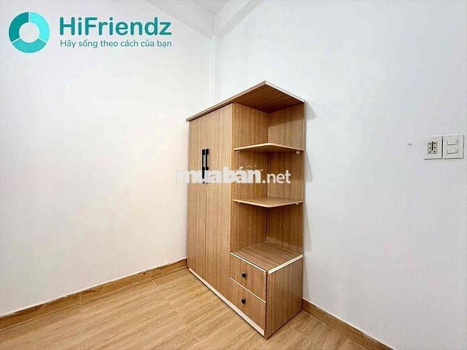 CHO THUÊ PHÒNG CÓ 2 PHÒNG NGỦ FULL NỘI THẤT CÓ CỬA SỔ TRỜI THOÁNG MÁT