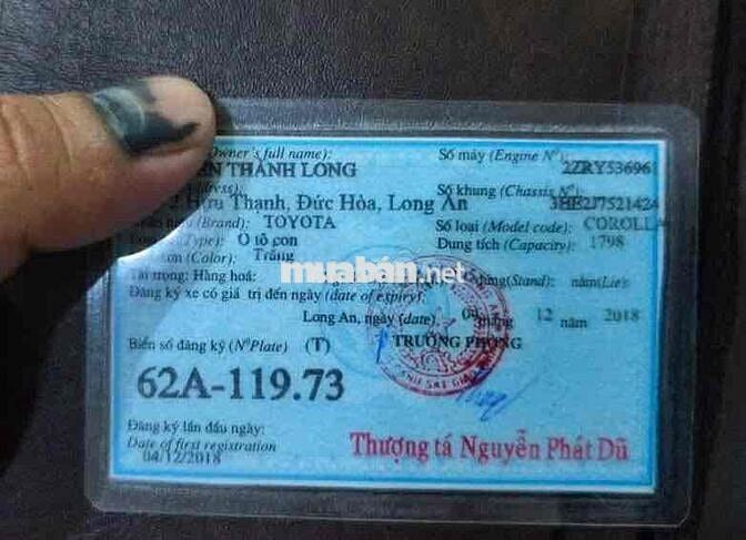 xe Toyota Altis form 2019 1 đời chủ