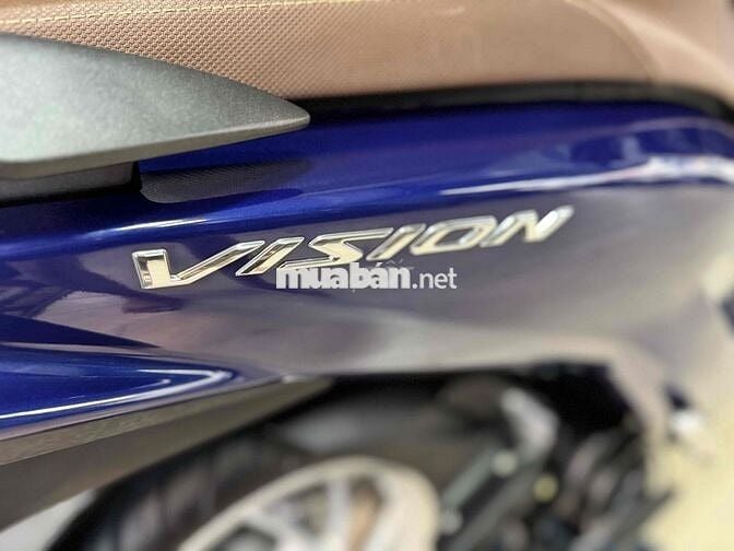 Honda Vision 2025 Xanh Nâu Đen Bs Sài Gòn