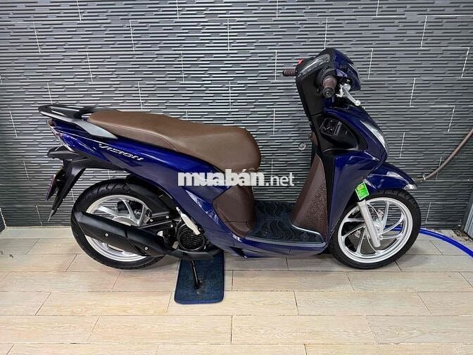 Honda Vision 2025 Xanh Nâu Đen Bs Sài Gòn