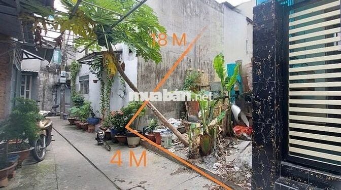 BÁN ĐẤT ĐƯỜNG KINH C, DT: 4 x18m. TÂN TẠO A, BÌNH TÂN, GIÁ: 2.5TỶ