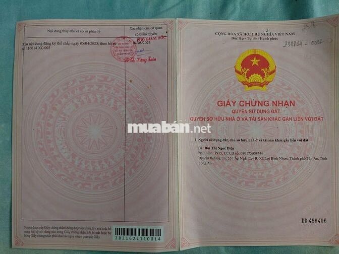 🌟 CHÍNH CHỦ GỬI BÁN ĐẤT GIÁ TỐT – CHÂU THÀNH LONG AN 🌟