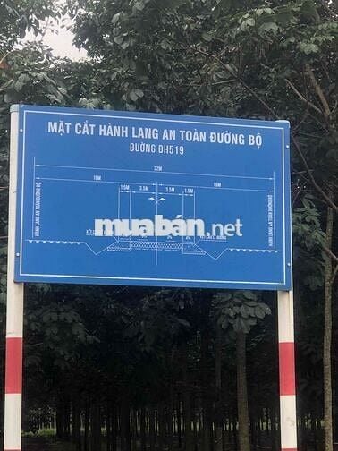 Cần ra thửa đất ngang 10m mt đường DH rộng 32m đông dân cư