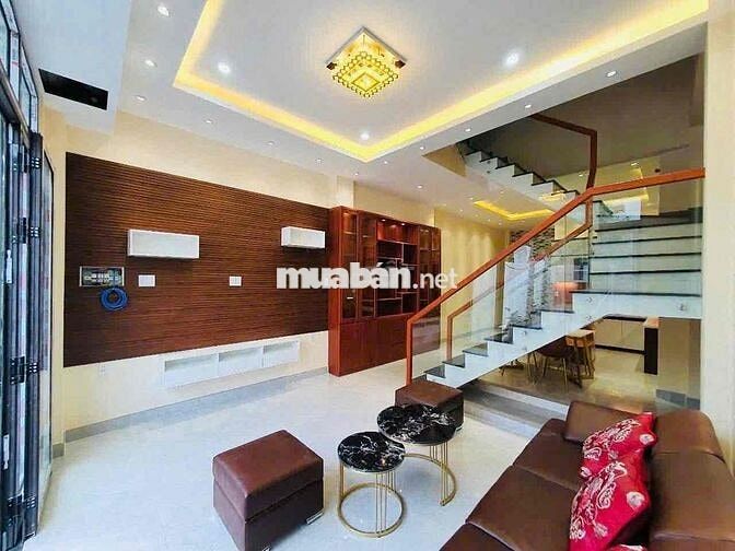 Nhà Có Nội Thất 4,2x19m 3Lầu ST (4PN 3WC) Hẻm 8m. 1/ Đường Số 5. BHH