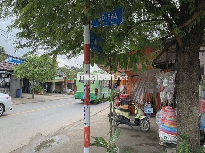 Đất mặt tiền đường nhựa 564 - Trung Lập Hạ: 147m2 (7x18). Giá 1 tỷ 350
