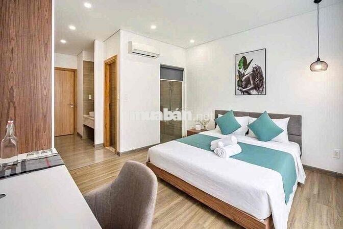 THUÊ NGAY CĂN HỘ BAN CÔNG RỘNG 35M2,NGAY NGUYỄN GIA TRÍ,FULL NỘI THẤT