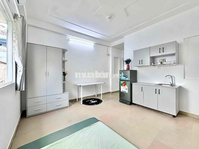 💥Mới xây CH Studio Bancol - Full Nt - Cực Thoáng Mát-Gần chợ Bà Chiểu