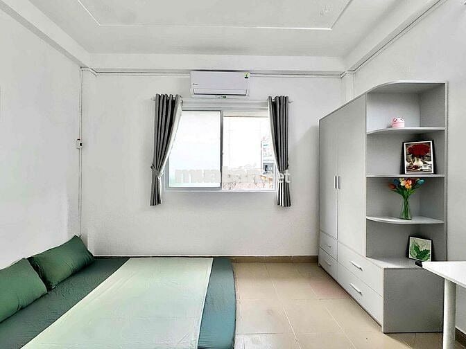 💥Mới xây CH Studio Bancol - Full Nt - Cực Thoáng Mát-Gần chợ Bà Chiểu