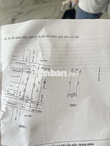 Nhà 2 Tầng - Hai Mặt Tiền - Hẻm 5m Thông, Bình Tân Giáp Tân Phú